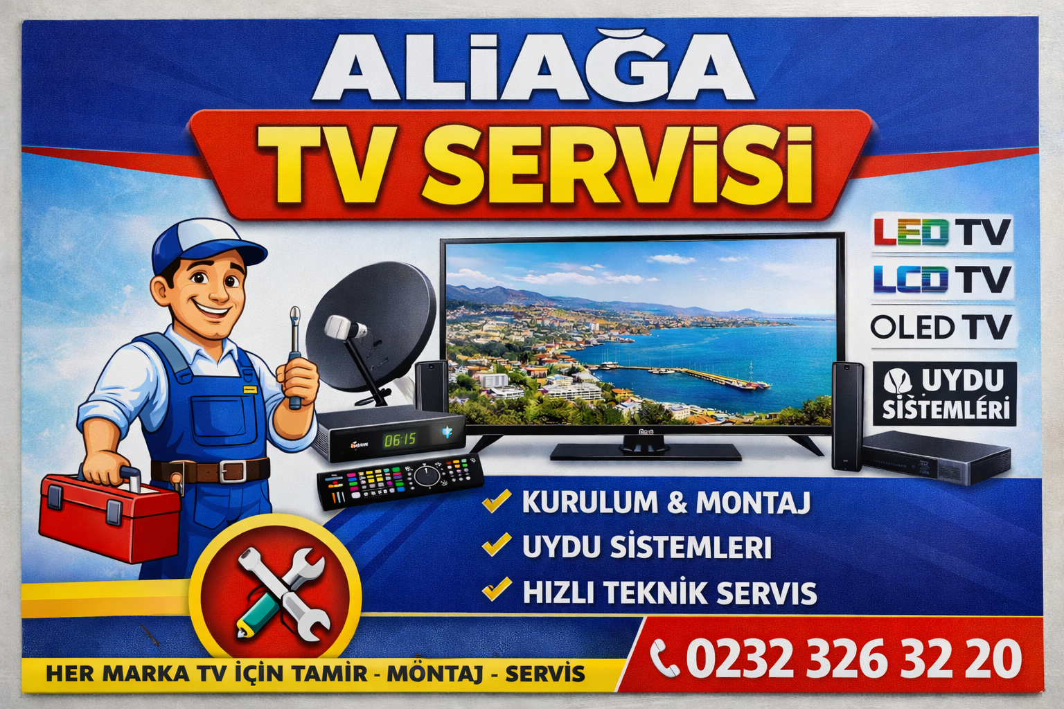 Aliağa Tv Tamircisi