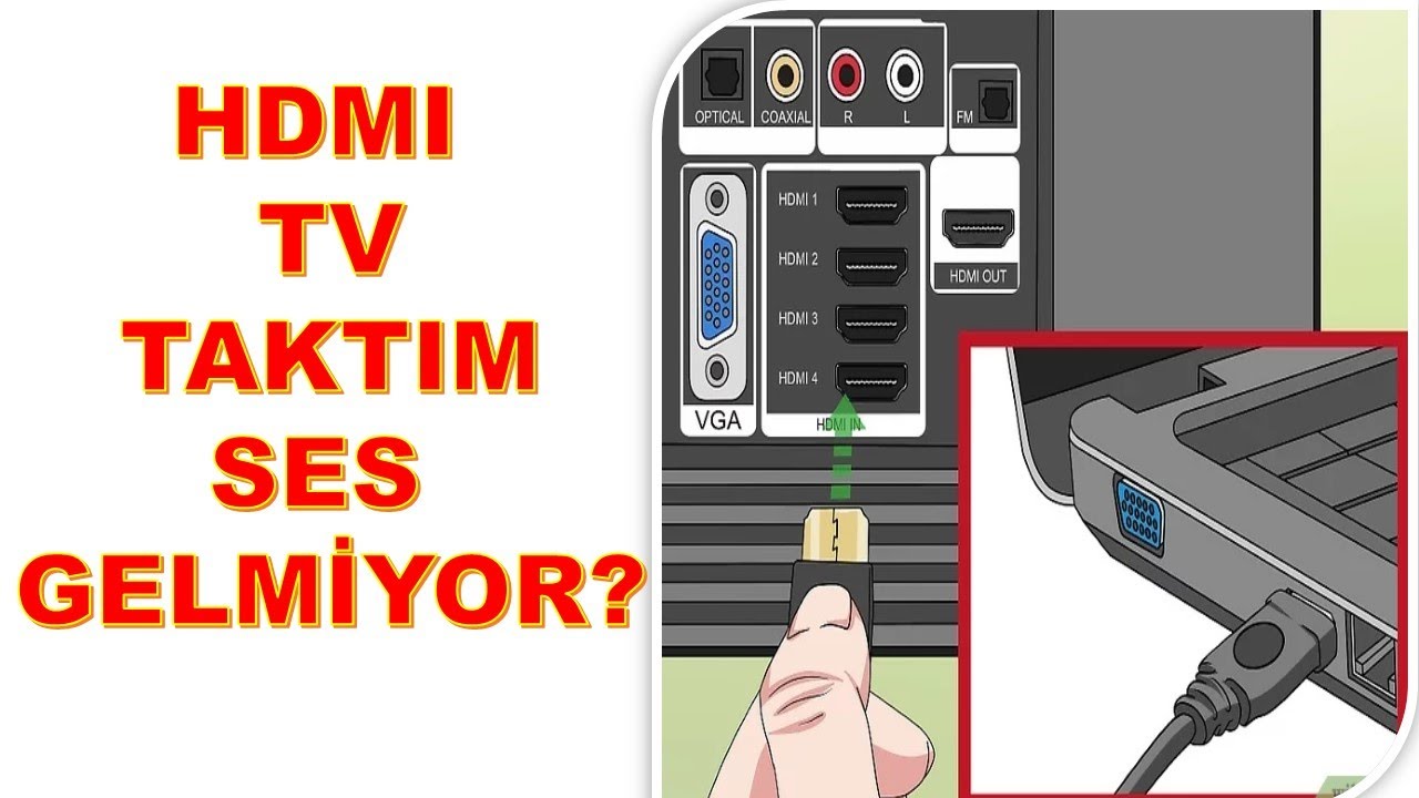 HDMI Bağlı Ama Görüntü Gelmiyor (Ses Var / Ses Yok Senaryoları